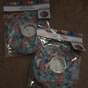 Coral& Starfish Paper Lantern